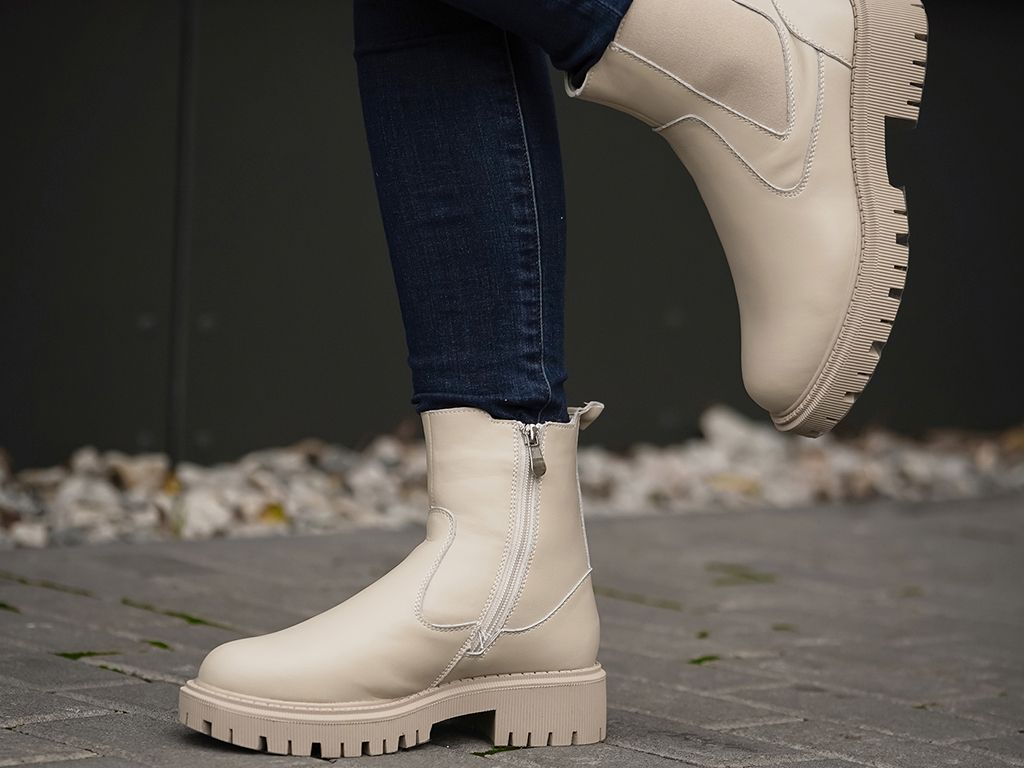 Ботинки женские зимние кожаные ITTS - фото