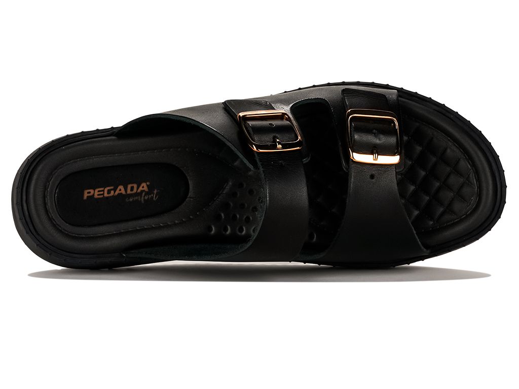 Шлепанцы женские кожаные Pegada - фото
