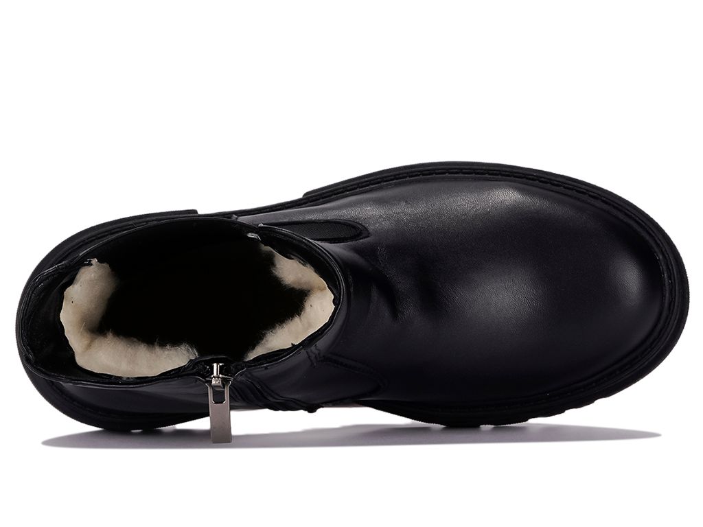 Ботинки женские зимние кожаные lam - фото