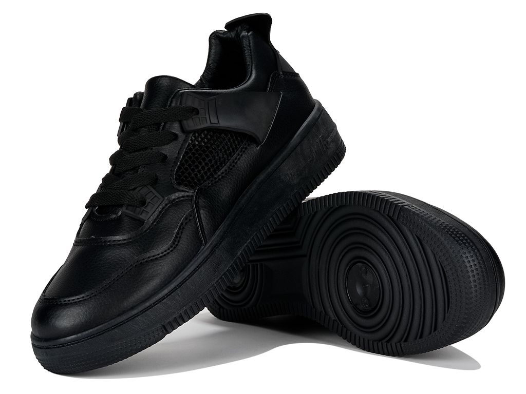 Кросівки жіночі чорні BSport - фото